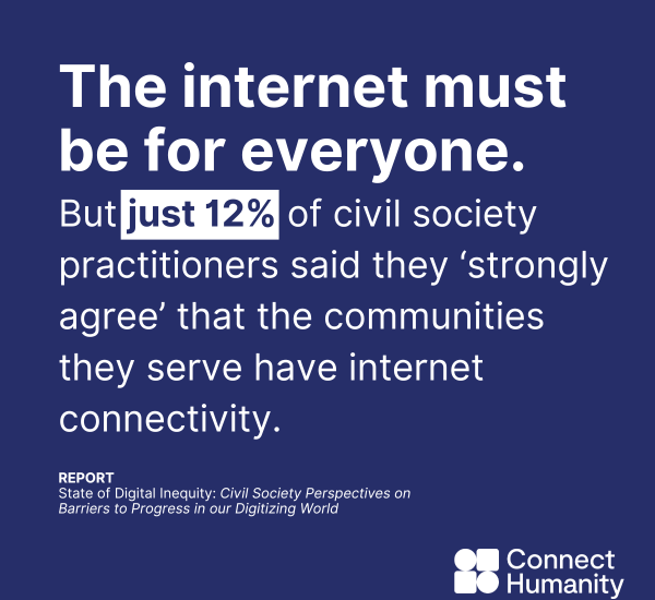 NEW REPORT – <strong>The State of Digital Inequity: </strong><em><strong>Civil Society Perspectives on Barriers to Progress in our Digitizing World</strong></em>