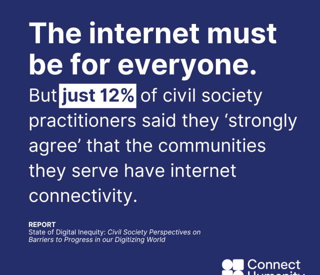 NEW REPORT – <strong>The State of Digital Inequity: </strong><em><strong>Civil Society Perspectives on Barriers to Progress in our Digitizing World</strong></em>